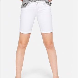 Girls Baby Blue Justice Premium Bermuda shorts